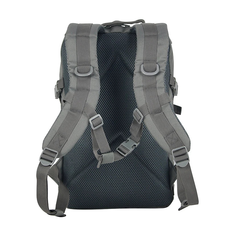 Tactical Molle Backpack Waterproof Grey-3