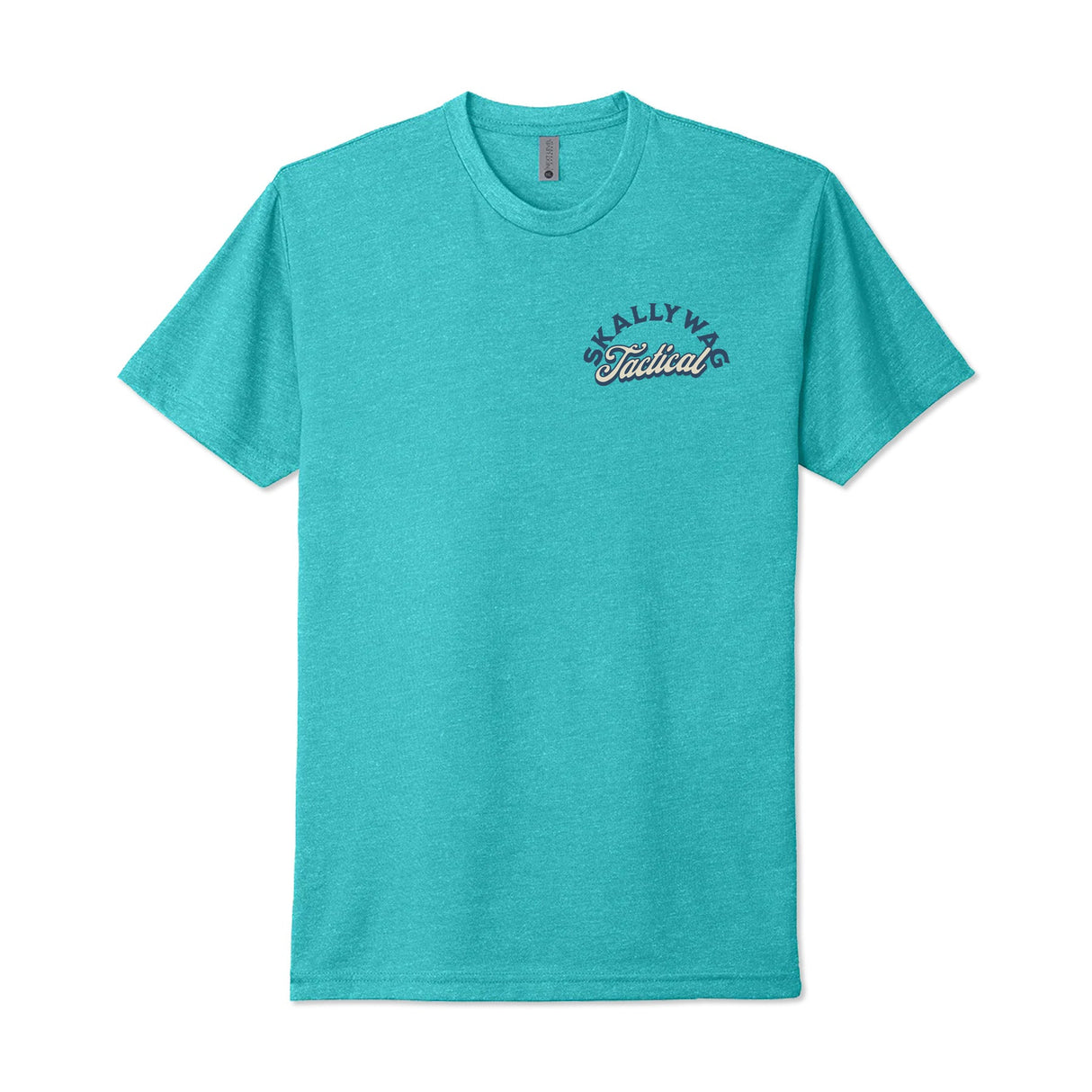 Skallywag Surf's Up Tee - Bondi Blue-1