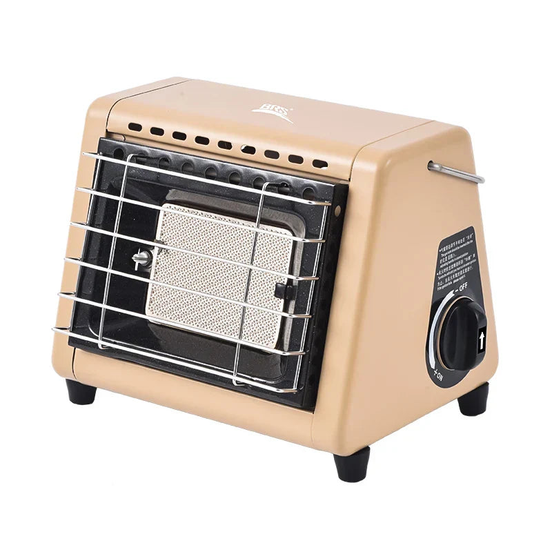 Portable 1500W Butane Tent Infrared Outdoor Space Heater Khaki-0