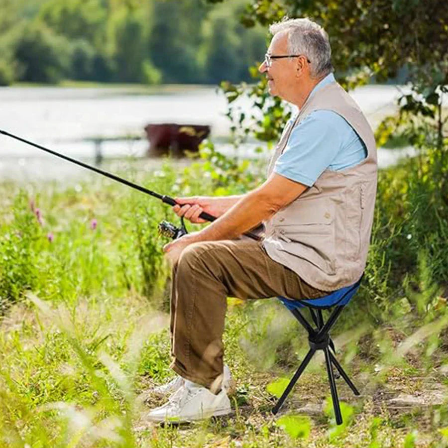 Small Stool Portable Fishing Beach Chair-2