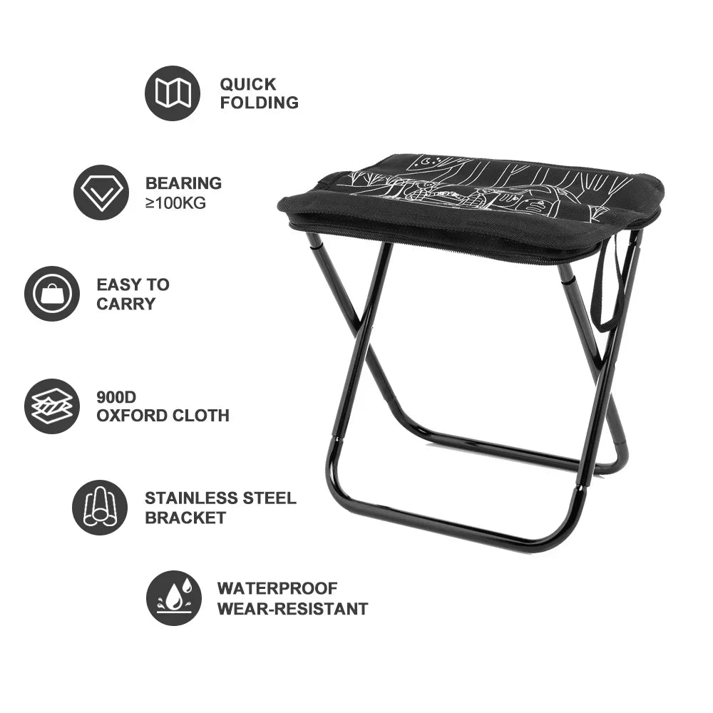 Camping Stool Foldable Chair-2