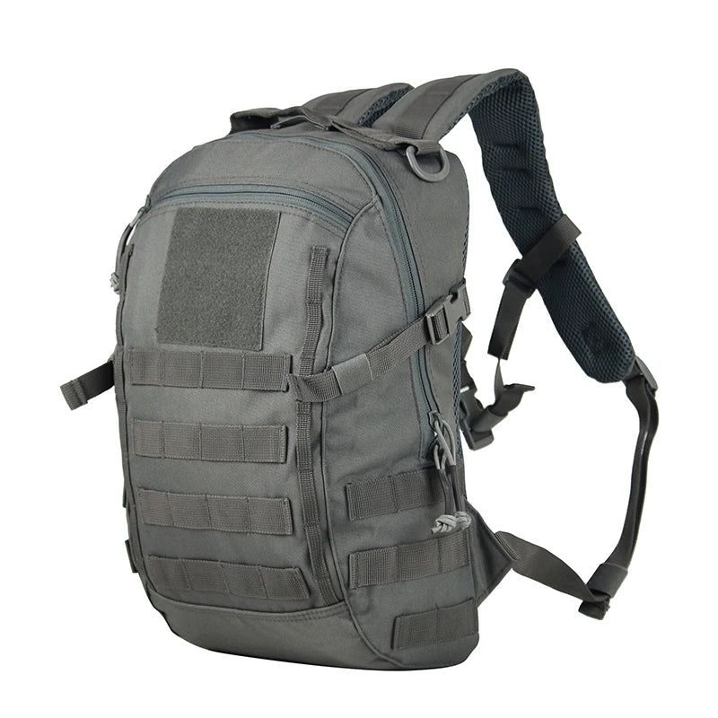 Tactical Molle Backpack Waterproof Grey-0