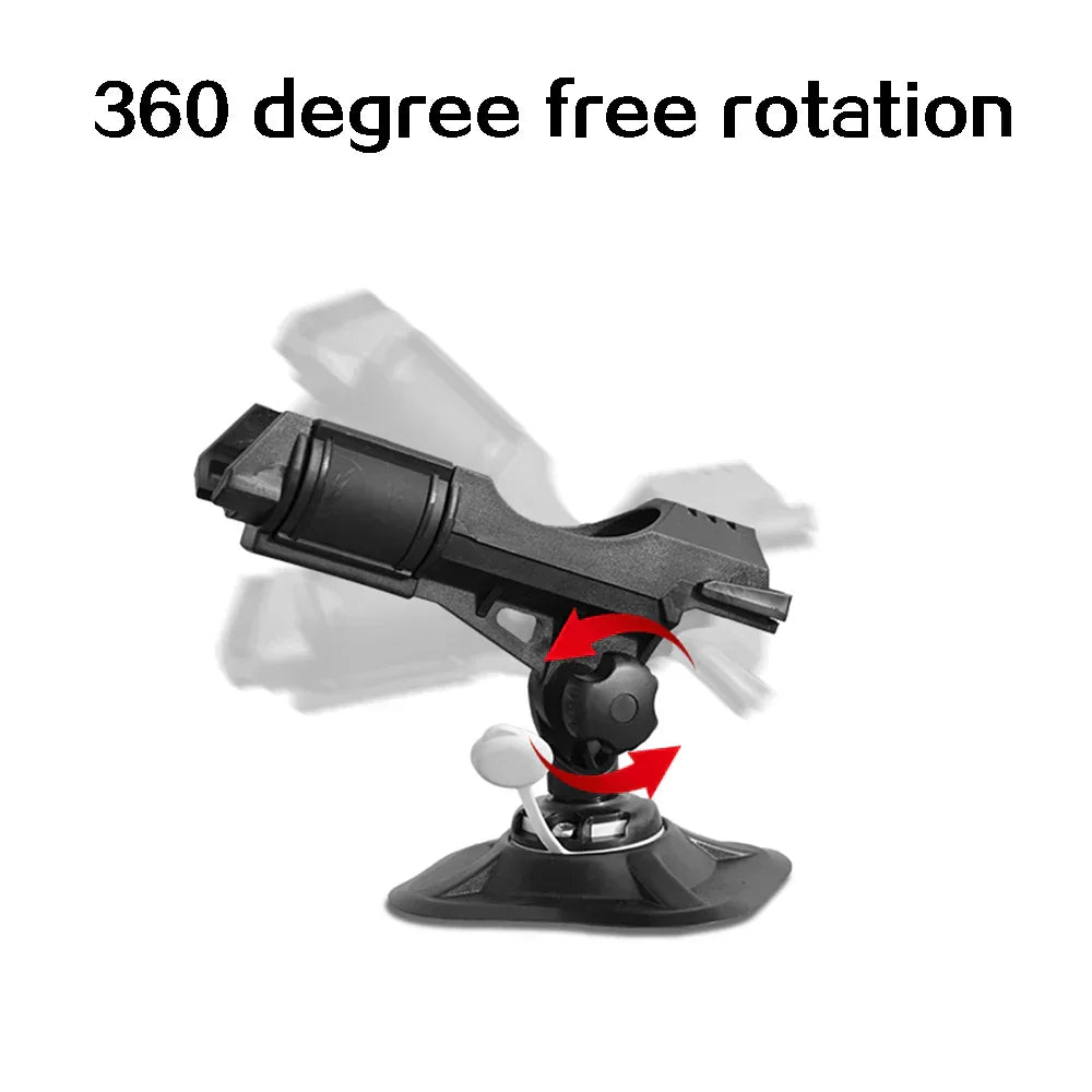 Inflatable Boat Rod Holder Bracket for Fishing & Kayaking-4