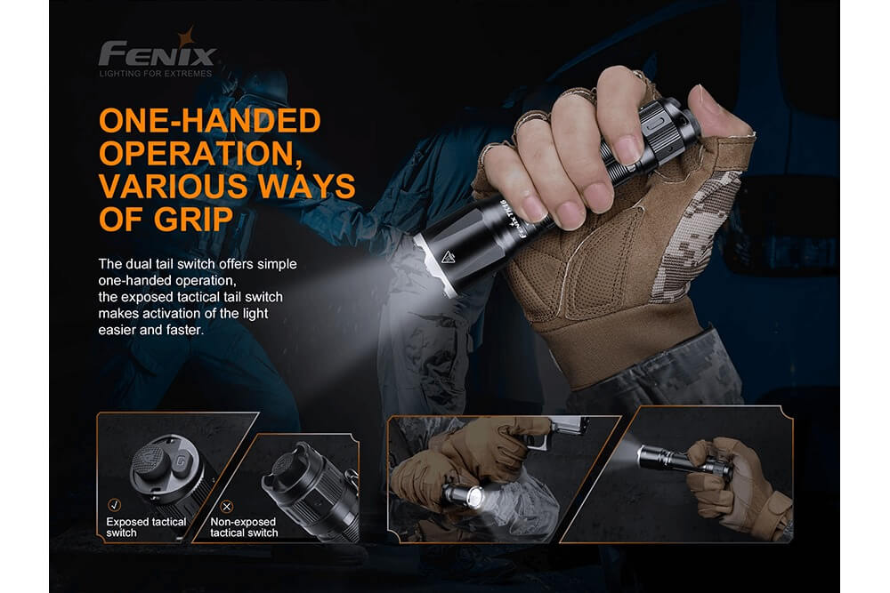 Fenix TK16 V2.0 Tactical Flashlight 3100 Adventure Ready