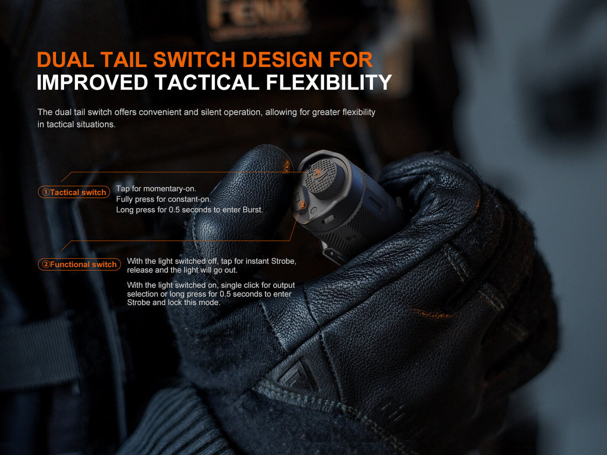 Fenix TK17 Dual Switch Flashlight 3600LM – Trail-Ready