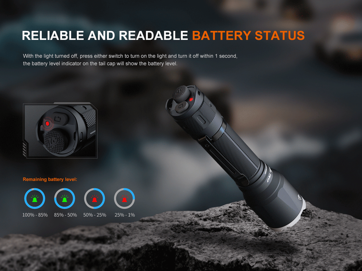 Fenix TK17 Dual Switch Flashlight 3600LM – Trail-Ready