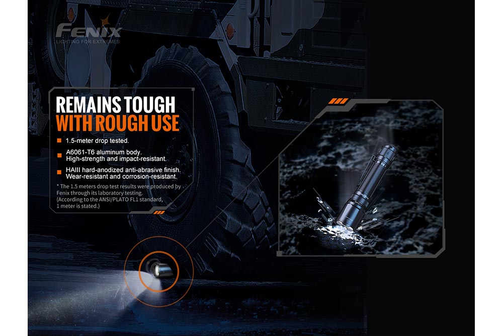 Fenix TK20R V2.0 3000 LM Rechargeable - Adventure-Ready