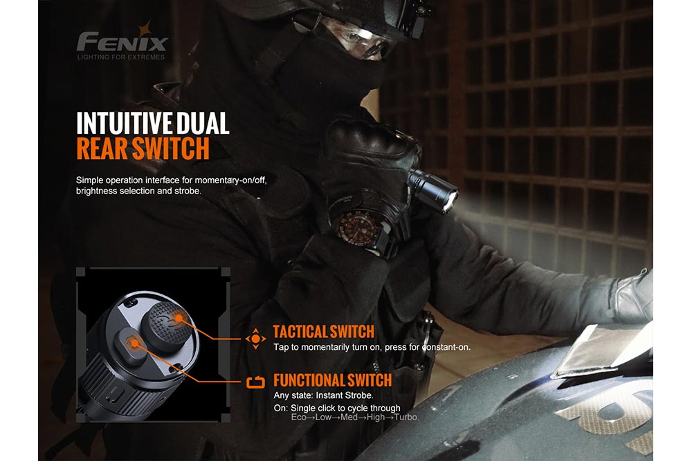 Fenix TK20R V2.0 3000 LM Rechargeable - Adventure-Ready