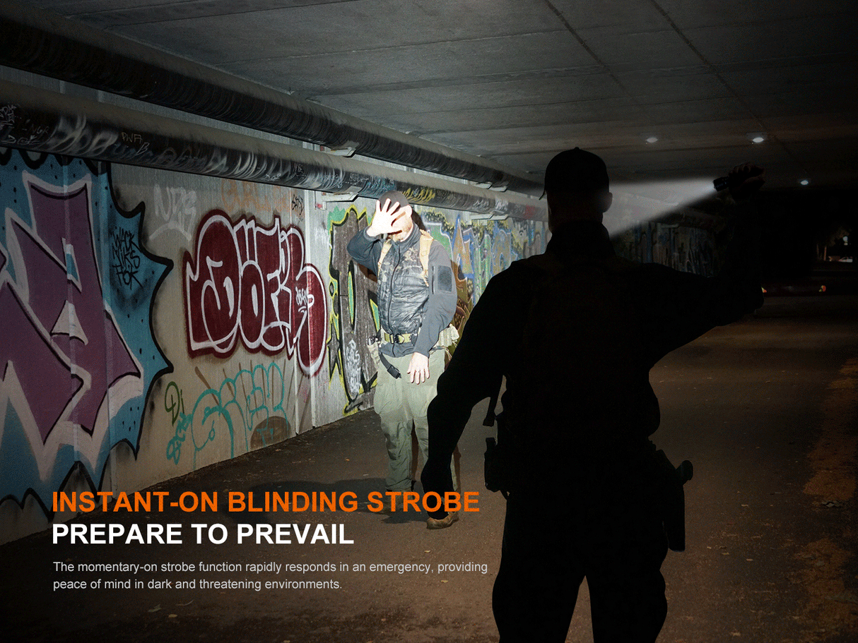 Fenix TK22R Rechargeable Flashlight - Adventure Ready