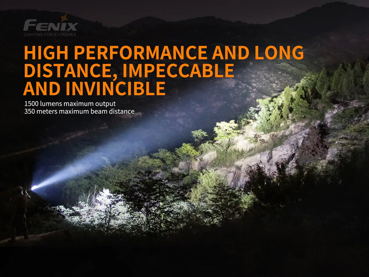Fenix TK26R 1500 Lumen Tactical Flashlight - Adventure-Ready