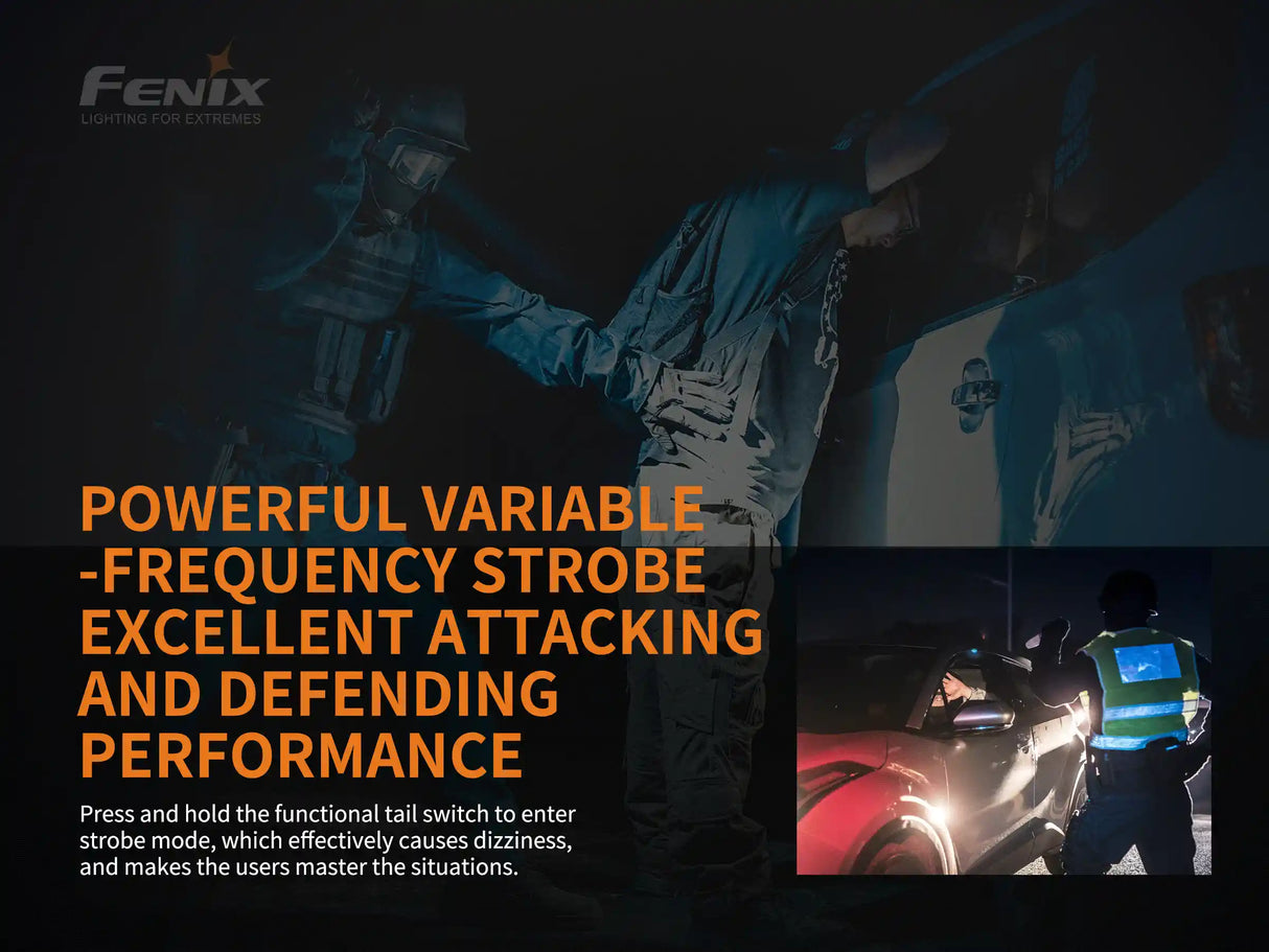 Fenix TK26R 1500 Lumen Tactical Flashlight - Adventure-Ready