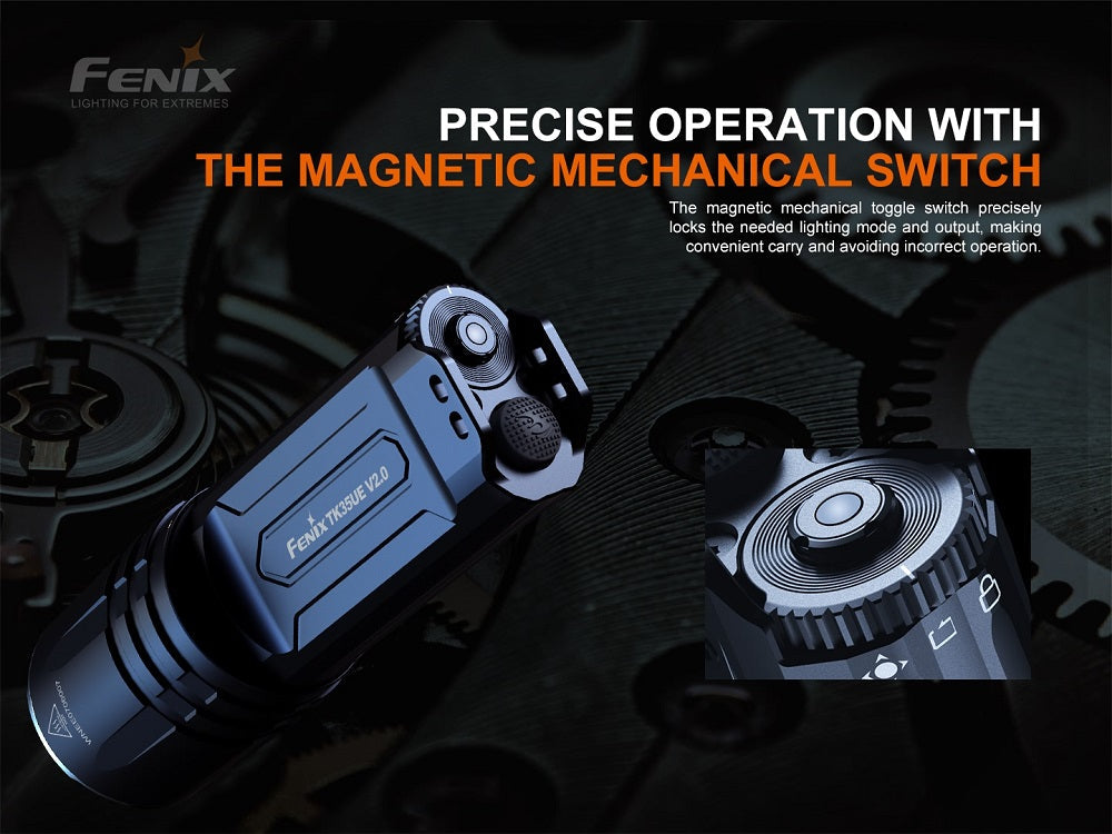 Fenix TK35UE V2.0 Flashlight 5000 Lumens Adventure Ready