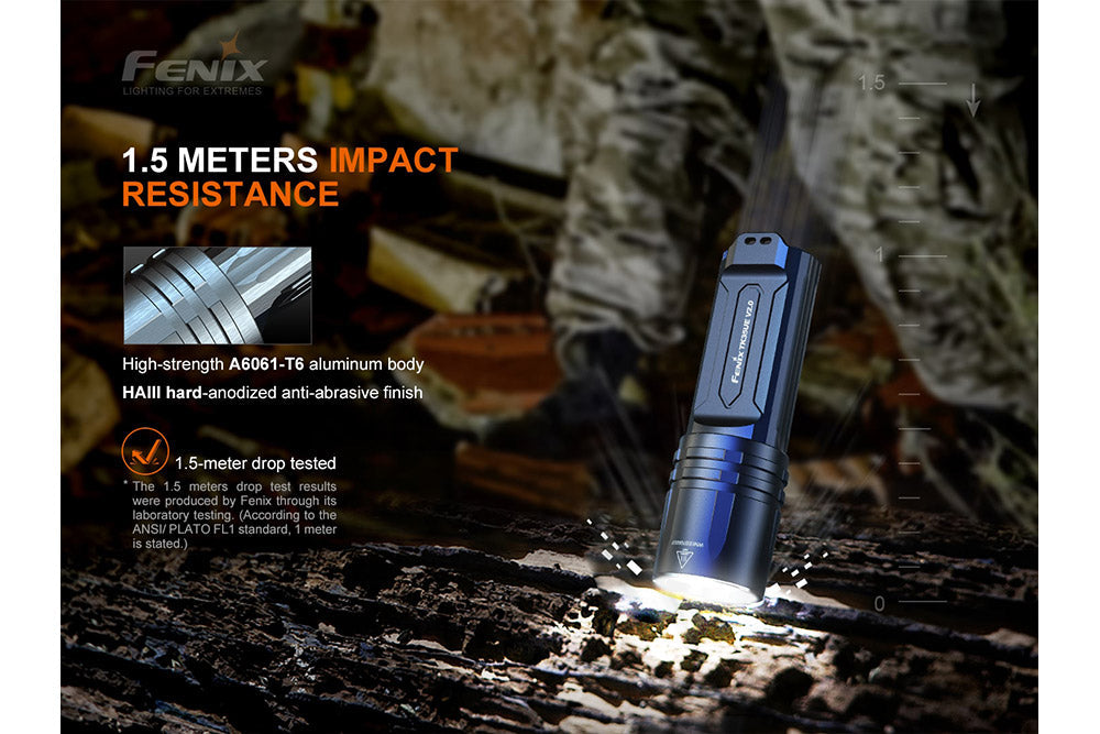 Fenix TK35UE V2.0 Flashlight 5000 Lumens Adventure Ready