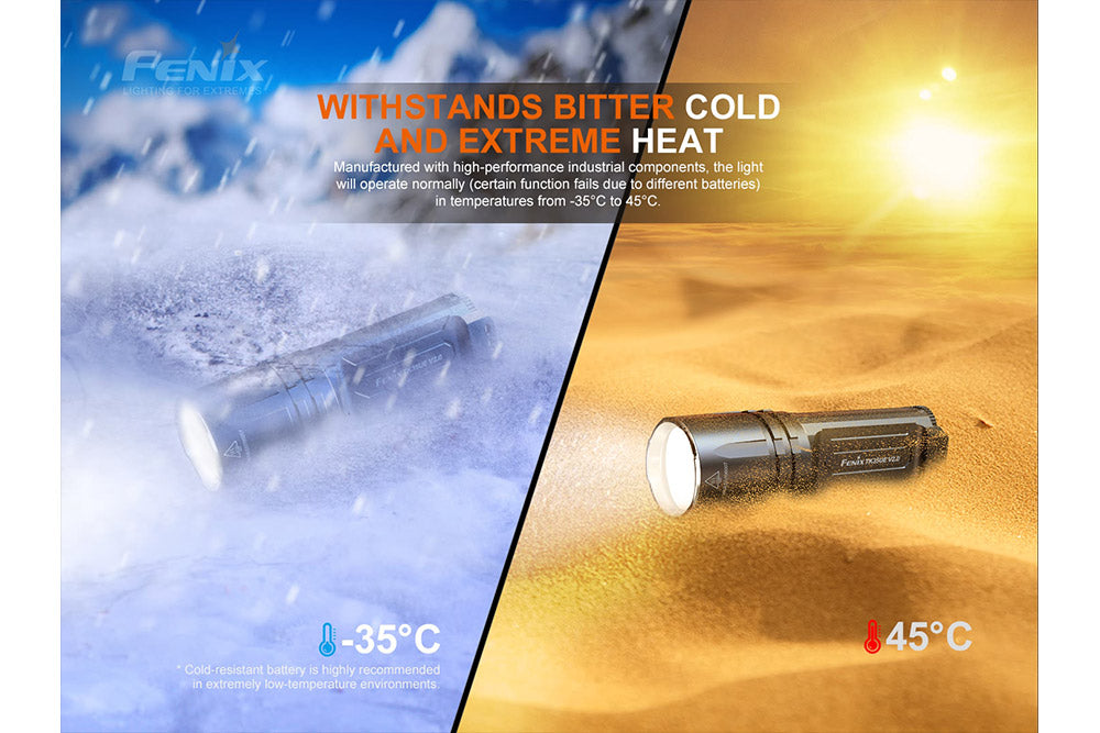 Fenix TK35UE V2.0 Flashlight 5000 Lumens Adventure Ready