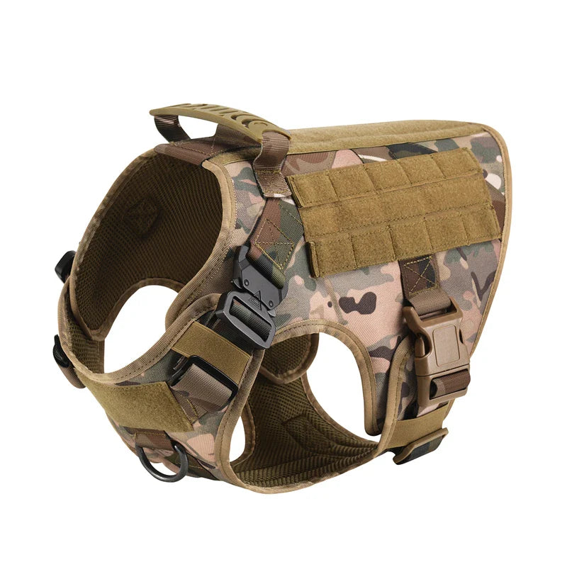 Tactical Military Dog Harness and Leash Set-18