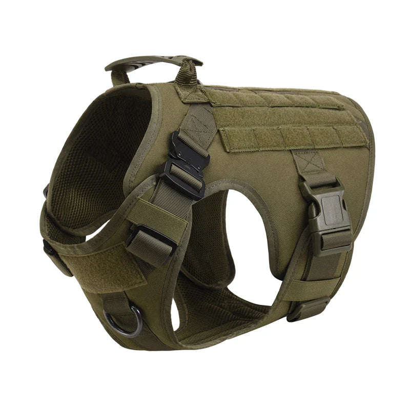 Tactical Military Dog Harness and Leash Set-20