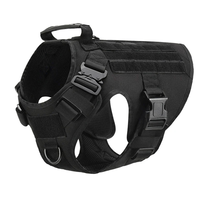 Tactical Military Dog Harness and Leash Set-14