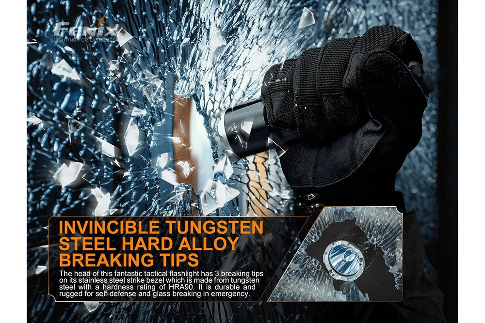 Fenix TK16 V2.0 Tactical Flashlight 3100 Adventure Ready