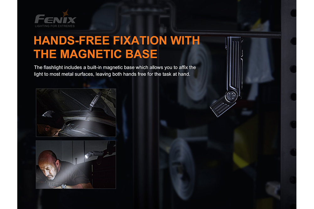 Fenix WT25R Adjustable Head LED Flashlight For Pros