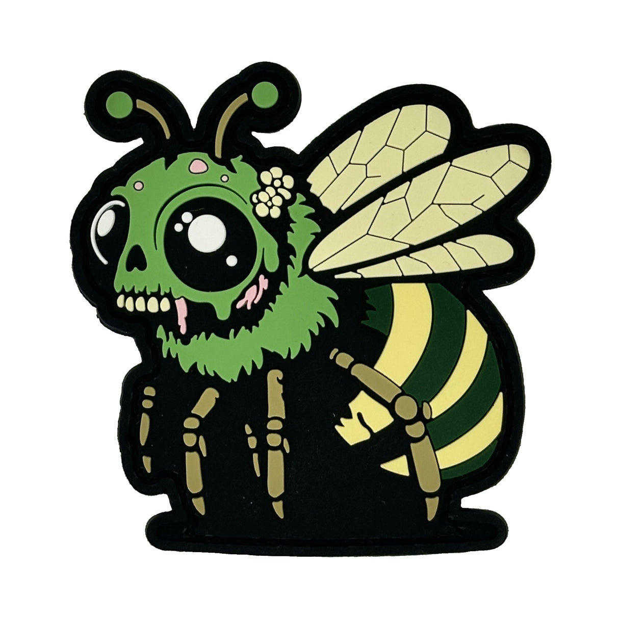 Horror Zombee - 3" PVC Patch