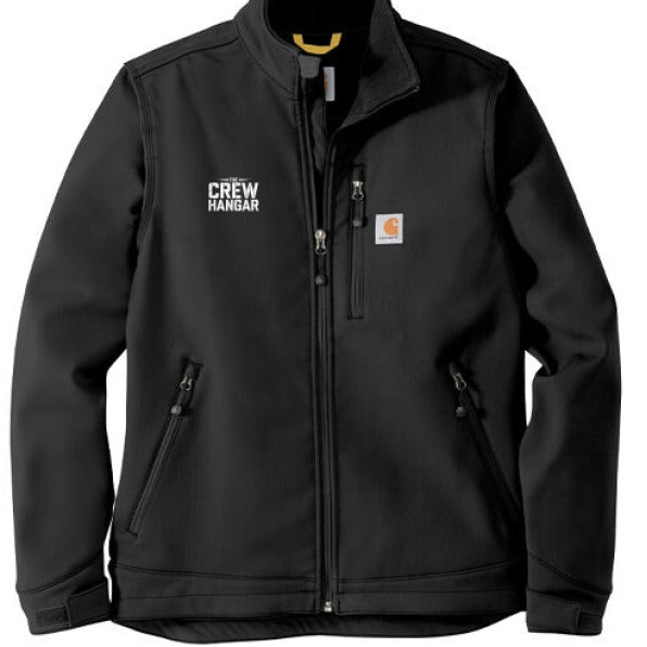 Carhartt Crowley Soft Shell Jacket For Crews Water Resistant Durable Comfort Fleece Lined