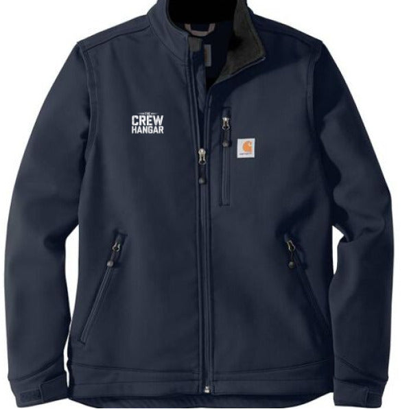 Carhartt Crowley Soft Shell Jacket For Crews Water Resistant Durable Comfort Fleece Lined