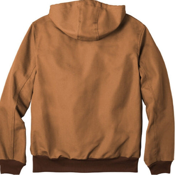 Carhartt Thermal-Lined Duck Active Jac The Crew Hangar Edition For Cold Weather Workwear