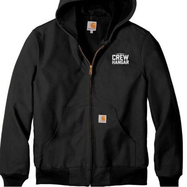 Carhartt Thermal-Lined Duck Active Jac The Crew Hangar Edition For Cold Weather Workwear
