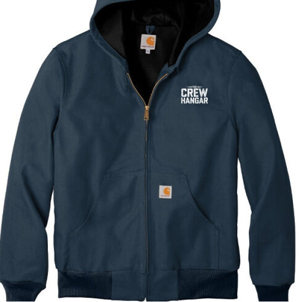 Carhartt Thermal-Lined Duck Active Jac The Crew Hangar Edition For Cold Weather Workwear