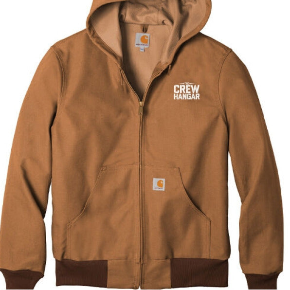 Carhartt Thermal-Lined Duck Active Jac The Crew Hangar Edition For Cold Weather Workwear