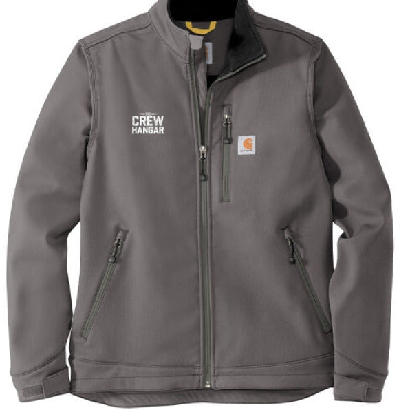 Carhartt Crowley Soft Shell Jacket For Crews Water Resistant Durable Comfort Fleece Lined