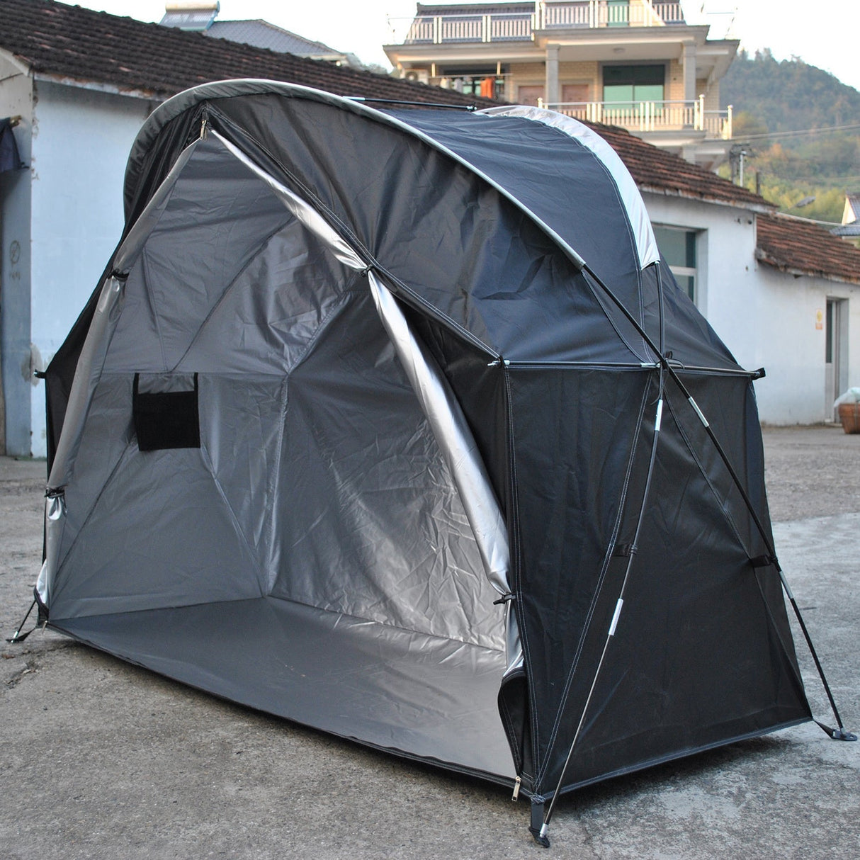 Single Military Cot Tent Insulated Outdoor Shelter-2