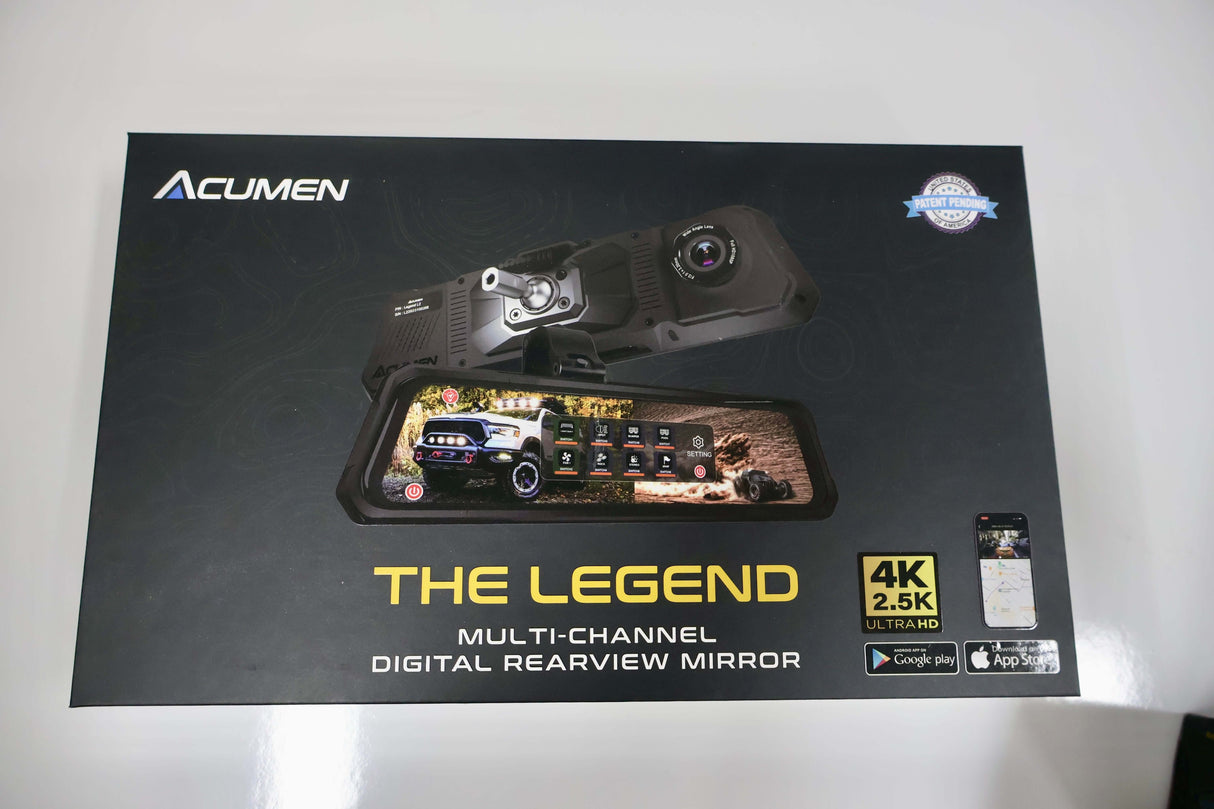 Acument Front/ Rearview mirror switch control system