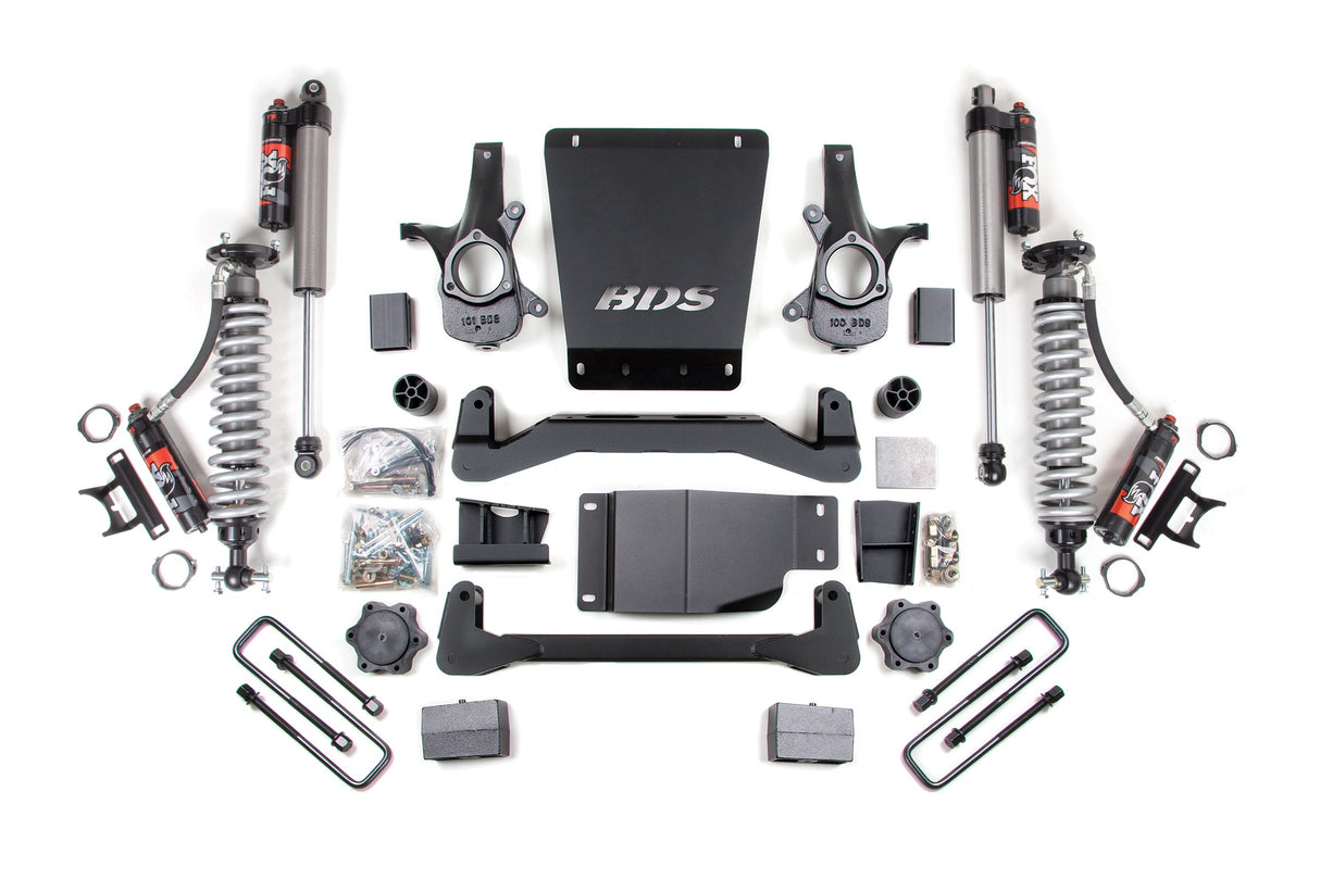4 Inch Lift Kit | FOX Performance Elite Coil-Over | Chevy Silverado or GMC Sierra 1500 (07-13) 4WD