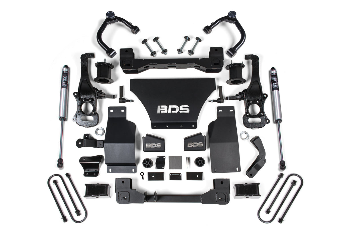 4 Inch Lift Kit | Chevy Silverado or GMC Sierra 1500 (2025) 4WD | Gas