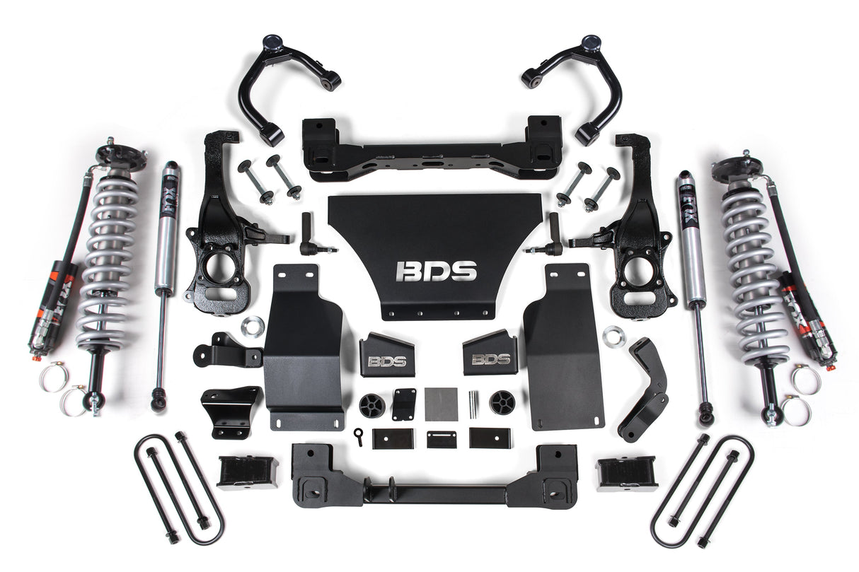 4 Inch Lift Kit | FOX 2.5 Performance Elite Coil-Over | Chevy Silverado or GMC Sierra 1500 (2025) 4WD | Gas