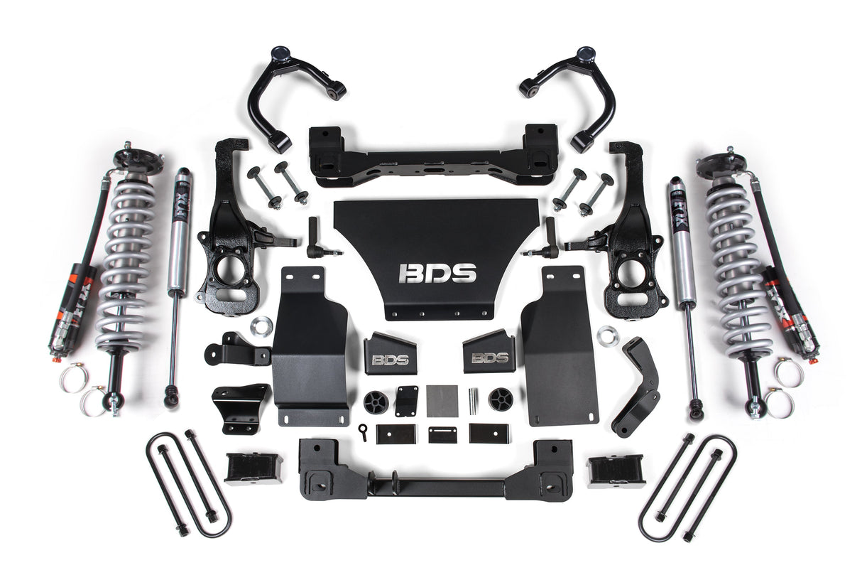 2.5 Inch Lift Kit | FOX 2.5 Performance Elite Coil-Over | Chevy Trail Boss or GMC AT4 1500 (2025) 4WD | Gas