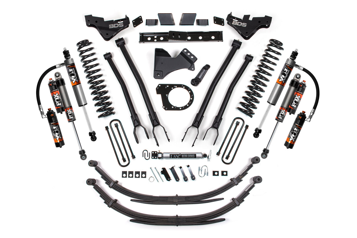 7 Inch Lift Kit w/ 4-Link | Ford F250/F350 Super Duty (23-25) 4WD | Diesel