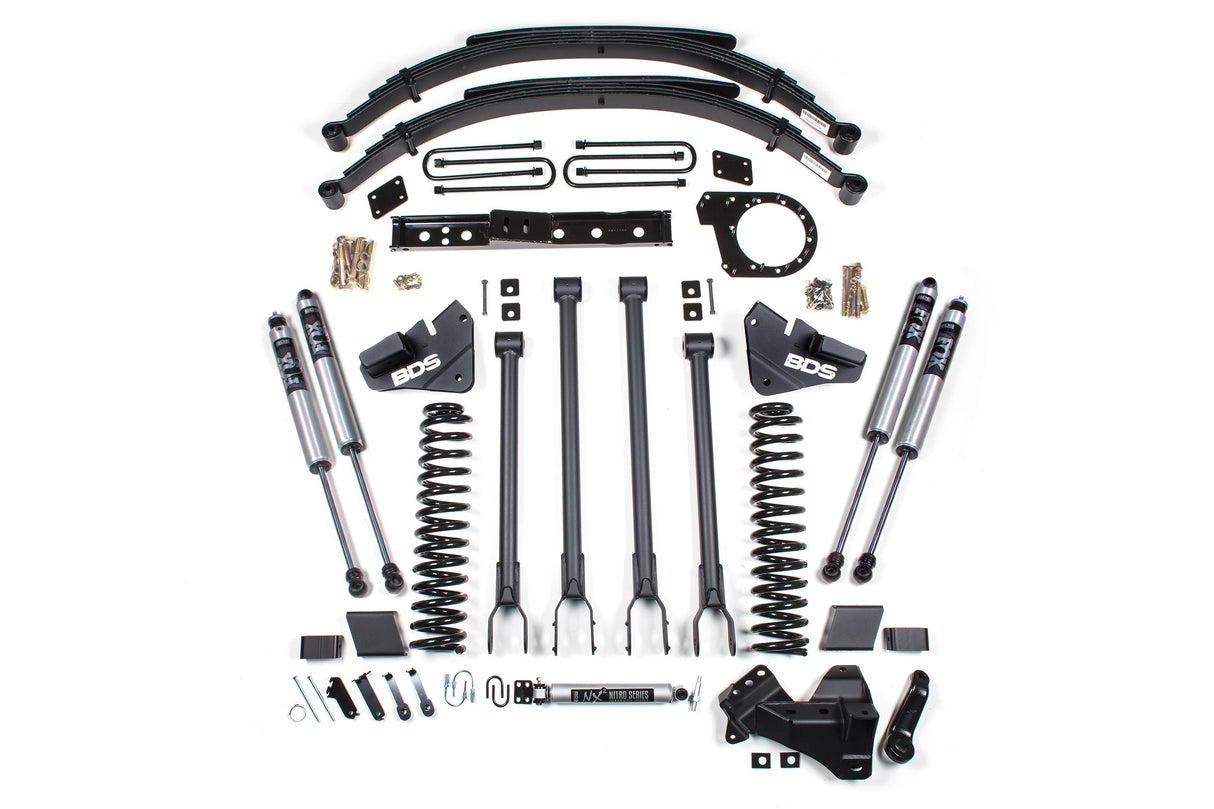 6 Inch Lift Kit | 4-Link Conversion | Ford F250/F350 Super Duty (17-19) 4WD | Diesel