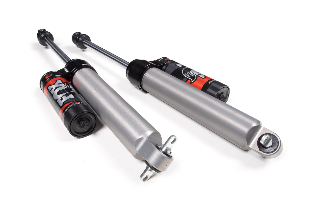 FOX 2.5 Rear Shocks w/ DSC Reservoir | 2.5-4 Inch Lift | Performance Elite Series | Jeep Wrangler JK (07-18)