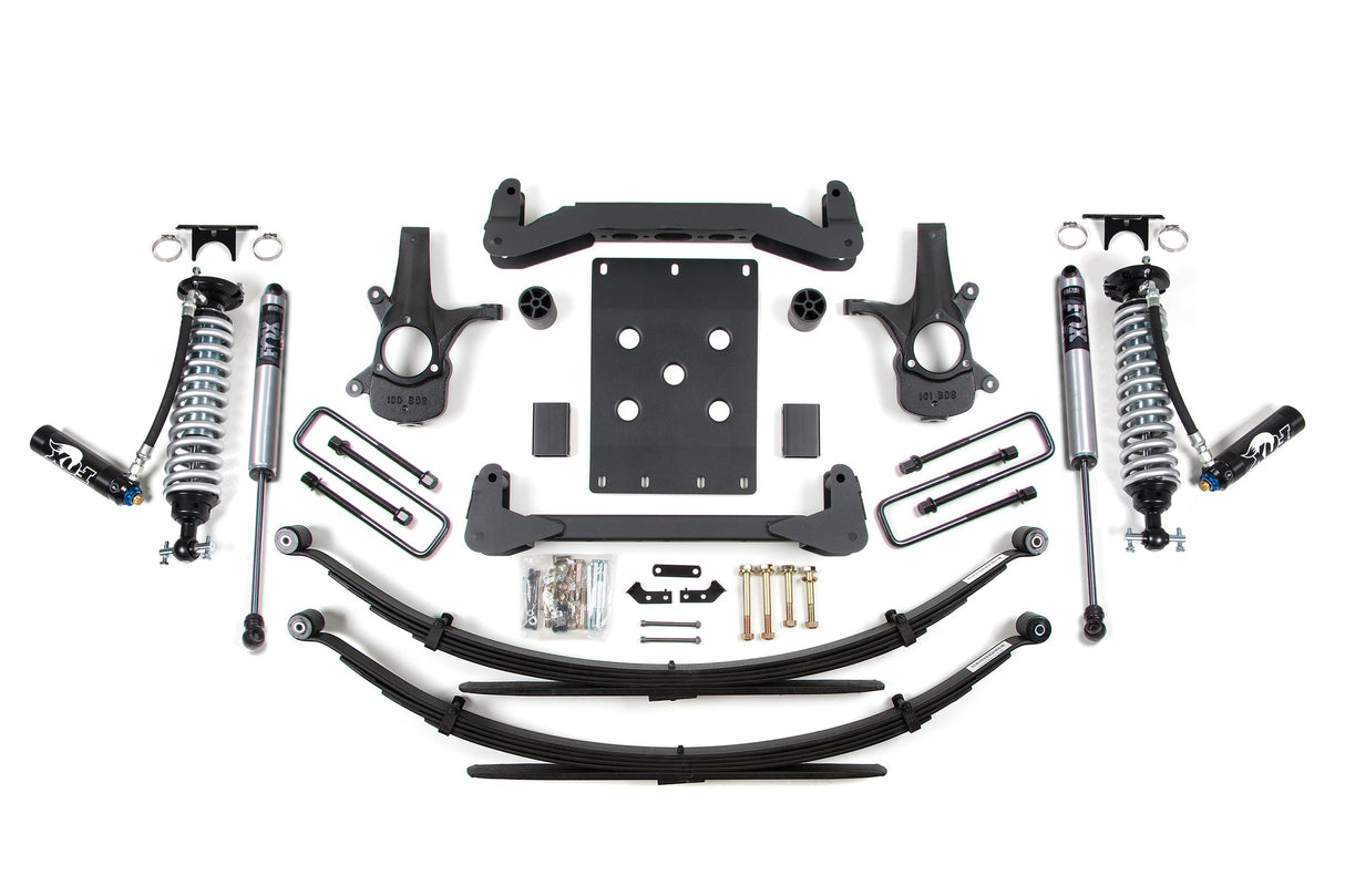 4 Inch Lift Kit | FOX 2.5 Coil-Over | Chevy Silverado or GMC Sierra 1500 (07-13) 2WD