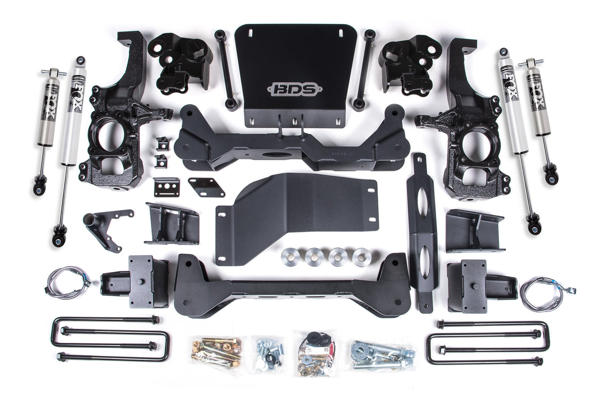 5 Inch Lift Kit | FOX 2.5 HTO Performance Series | Chevy Silverado or GMC Sierra 2500HD/3500HD (20-25) 4WD
