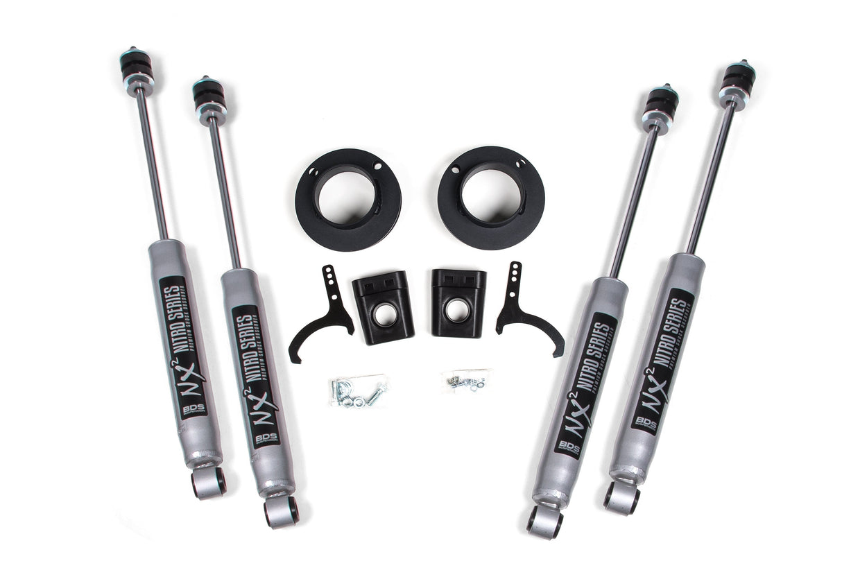 2 Inch Leveling Kit | Ram 2500 w/ Rear Air Ride (14-25) 4WD