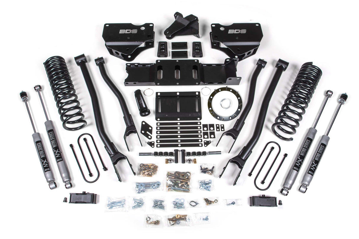 4 Inch Lift Kit w/ 4-Link | Ram 3500 (19-23) 4WD | Diesel