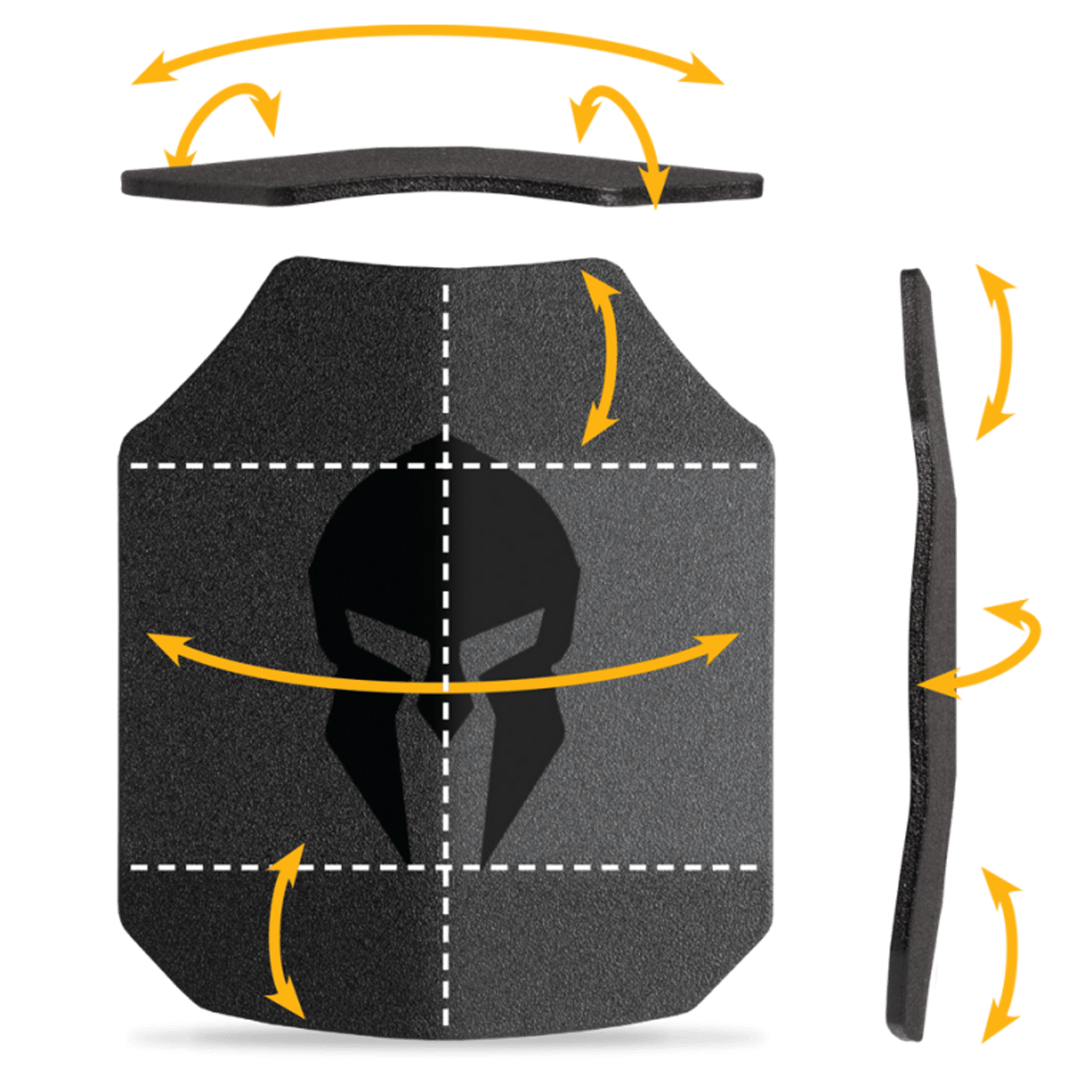 Spartan Level III+ AR550 Steel Body Armor Package