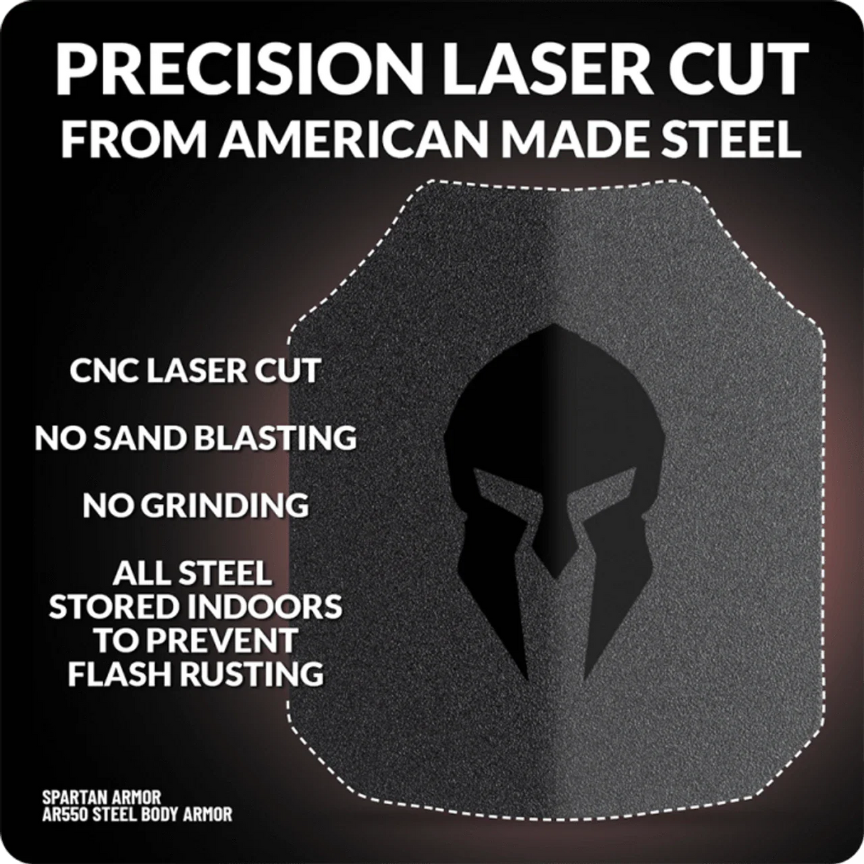 Spartan Level III+ AR550 Steel Body Armor Package