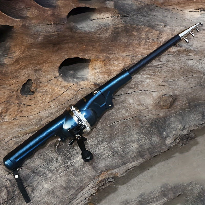 Fishing Rod with Built-in Reel and Line-2