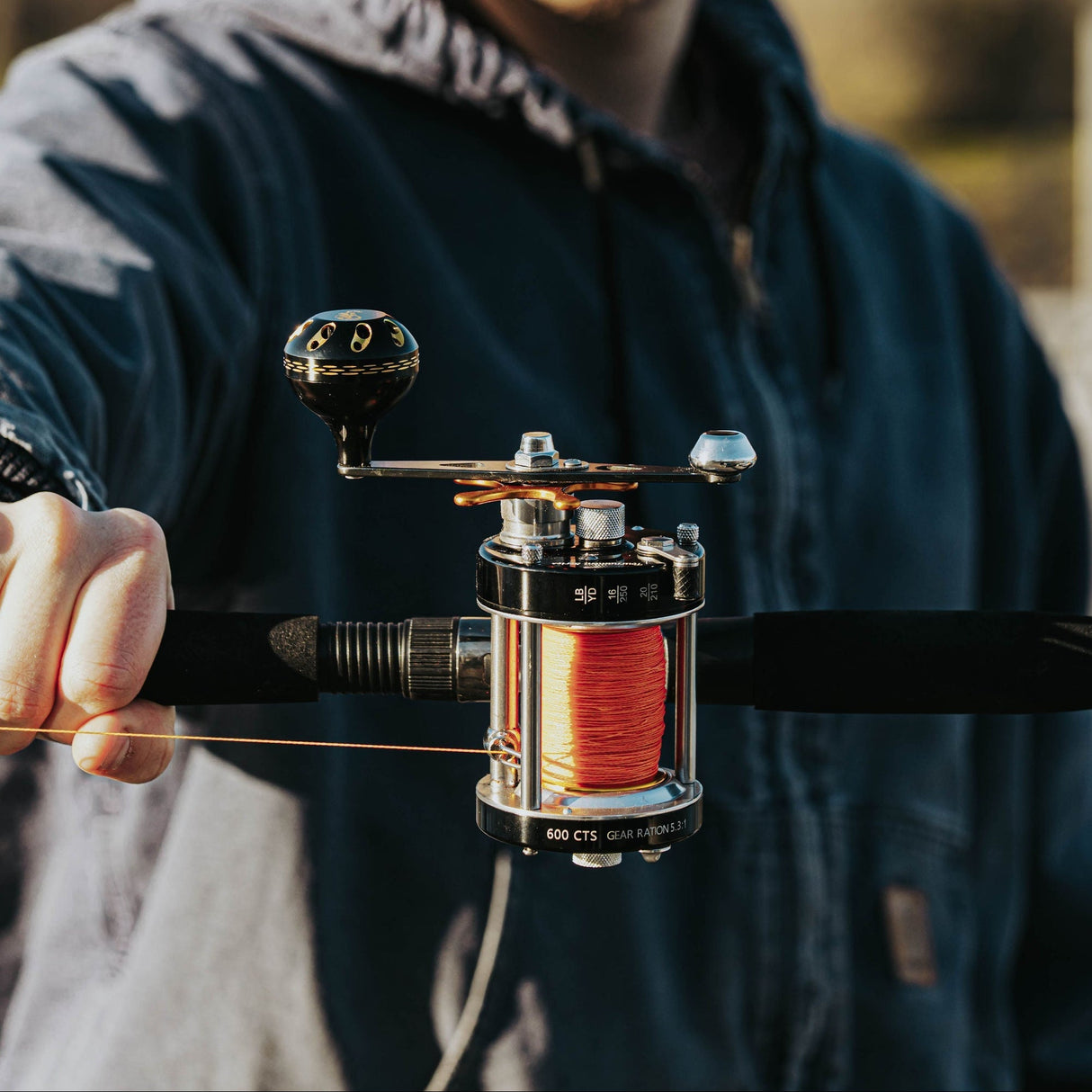 600CTS Round Baitcaster Rod and Reel Combo