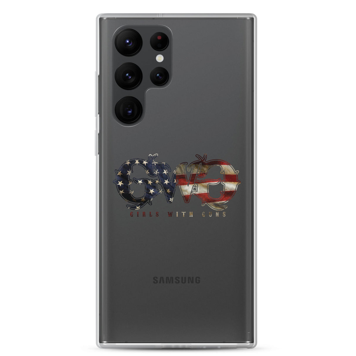 Liberty Logo Clear Samsung® Phone Case