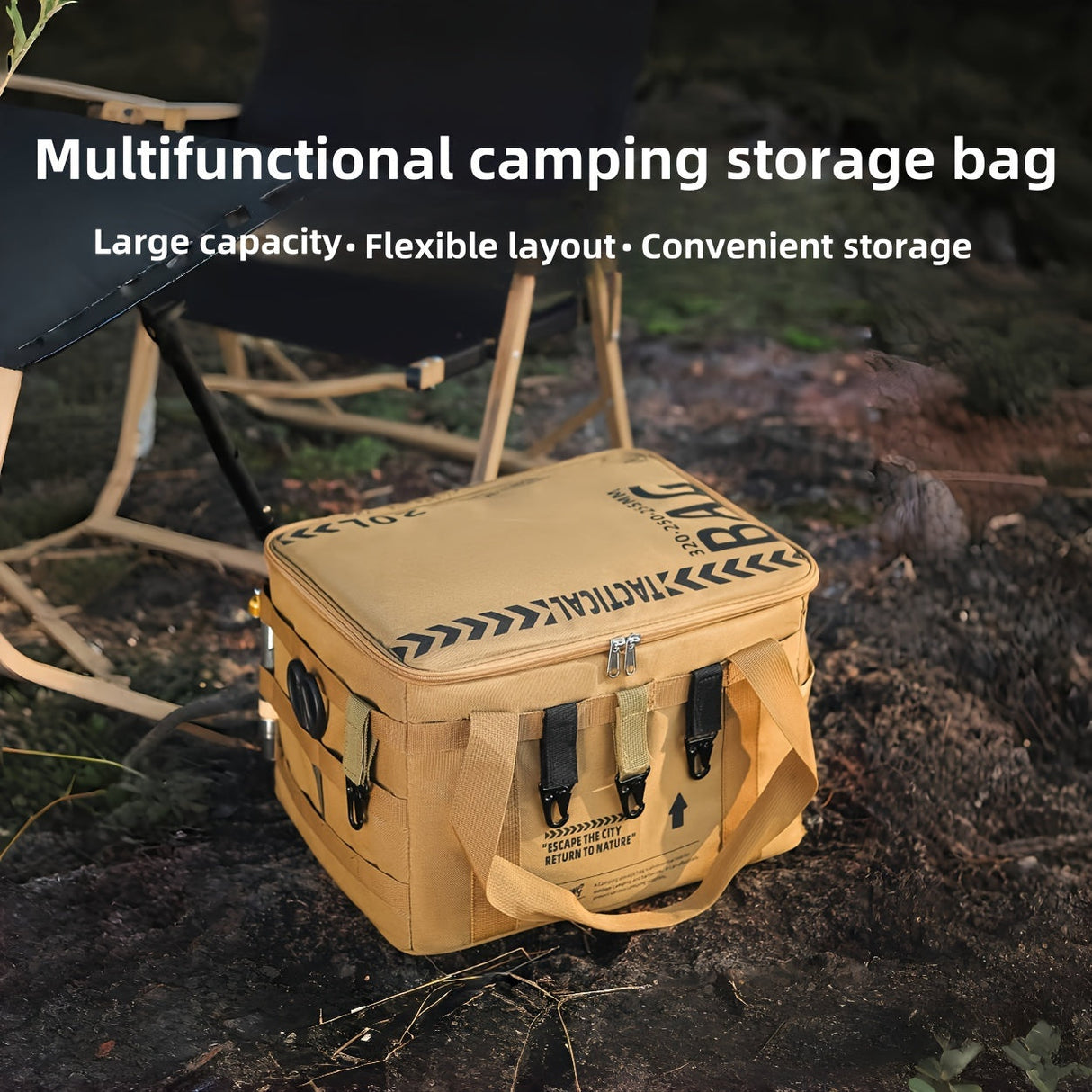 Outdoor Camping Cookware Storage Bag-3